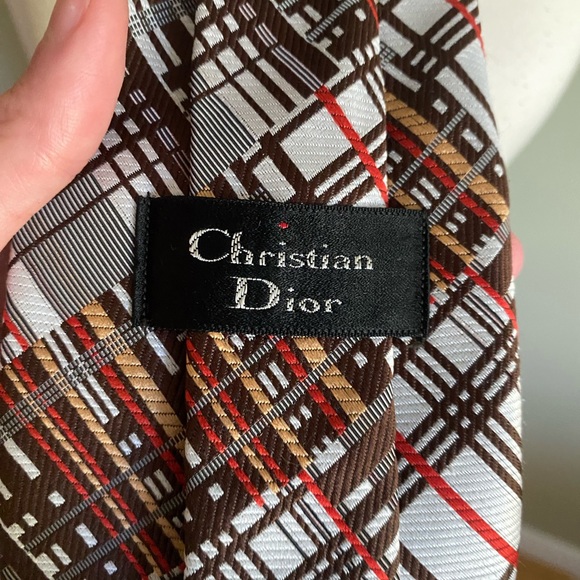 Christian Dior Vintage 80s Tie - Picture 5 of 8